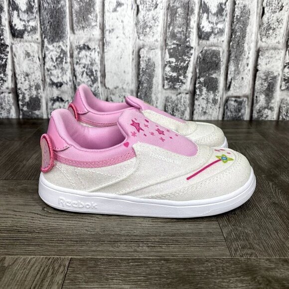 Reebok "Peppa Pig" Club C Slip On IV Infant/Toddler size 4 - Picture 2 of 9